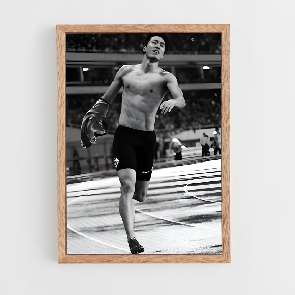 Poster Liu xiang – affiche Athlétisme (vue 4)